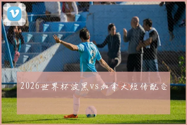 2026世界杯波黑vs加拿大短传配合
